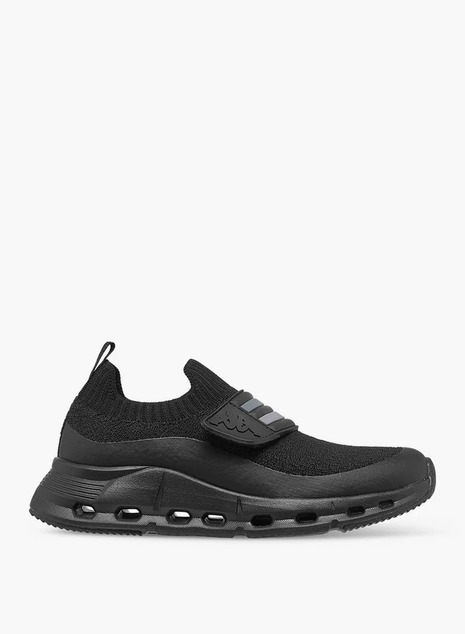 Kappa Girl's Logo Detail Slip-On Sports Shoes with Pull Tab