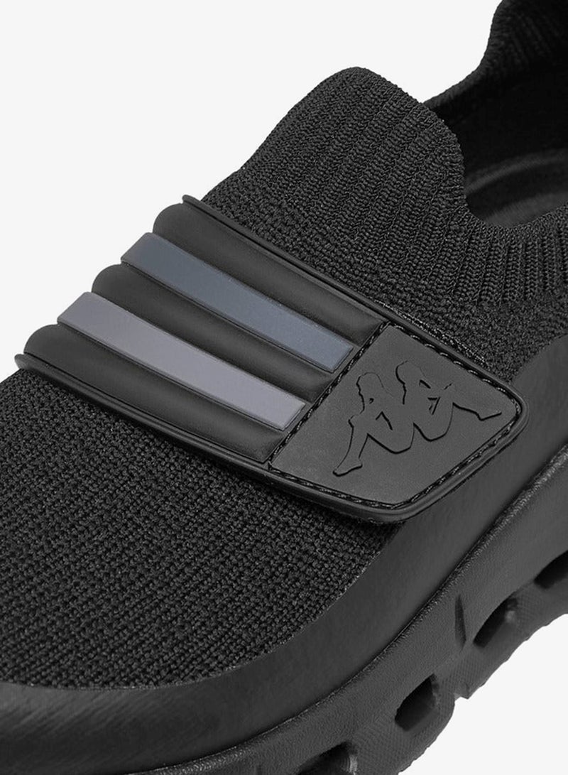 كابا حذاء رياضي بناتي سهل الارتداء بتفاصيل شعار وشريط سحب - Image 4