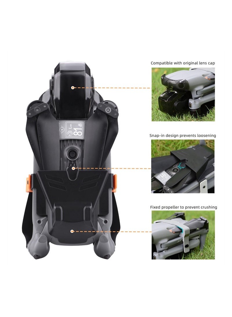 SYOSI Propeller Holder for DJI Air 3, Propellers Strap Protector Fixator Stabilizer for DJI Mavic Air 3 Drone Accessories(Orange) - Image 3