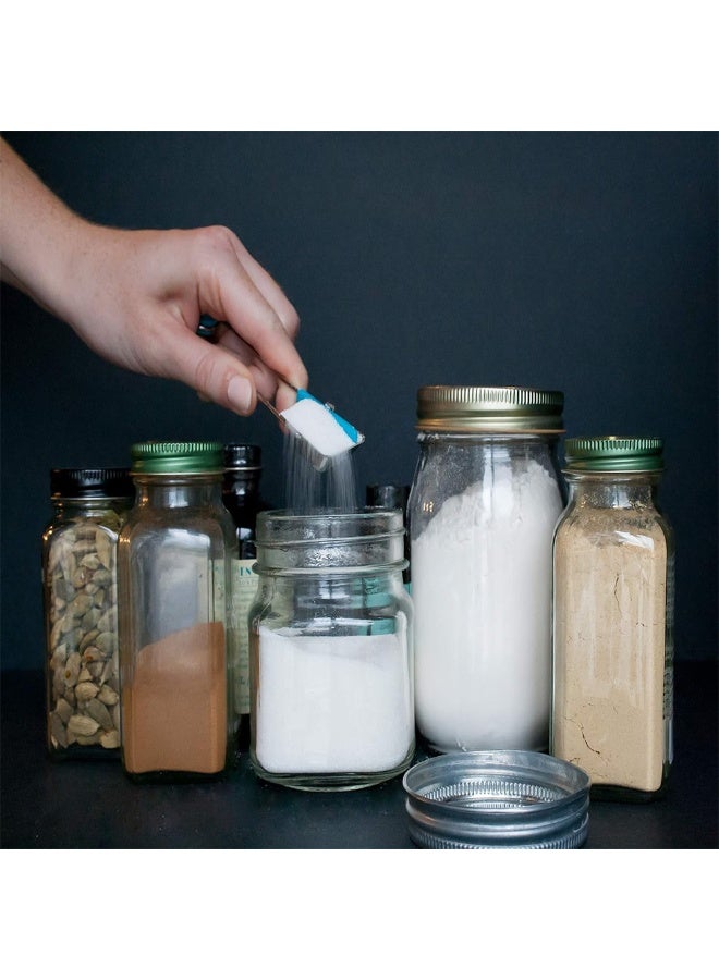 Dreamfarm Levoons Self-Levelling Measuring Spoon Set, Accurate Measurement from 1/4 Teaspoon to 1 Tablespoon, Pack of 4, Easy-to-Use, Ideal for Precise Cooking and Baking, Green - DFM-326 - Image 2