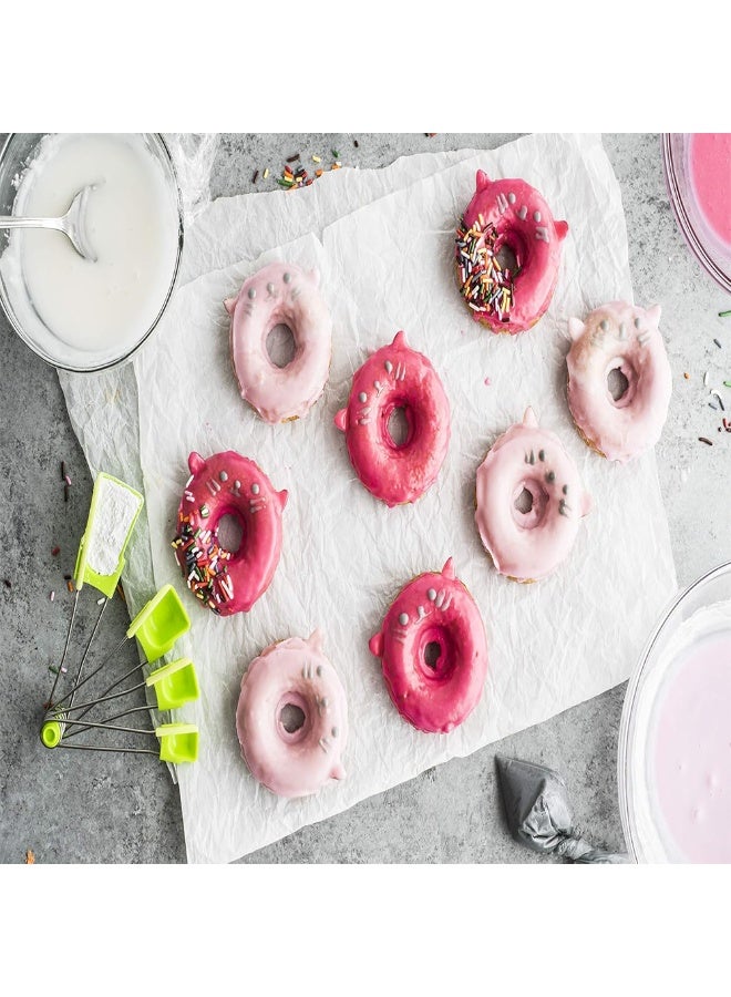 Dreamfarm Levoons Self-Levelling Measuring Spoon Set, Accurate Measurement from 1/4 Teaspoon to 1 Tablespoon, Pack of 4, Easy-to-Use, Ideal for Precise Cooking and Baking, Green - DFM-326 - Image 4