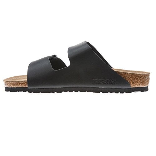 Birkenstock Unisex Arizona Sandal,Black Birko-Flor,39 M EU - Image 3