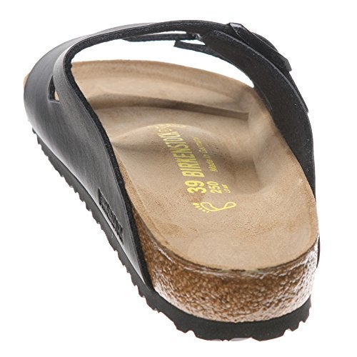 Birkenstock Unisex Arizona Sandal,Black Birko-Flor,39 M EU - Image 2