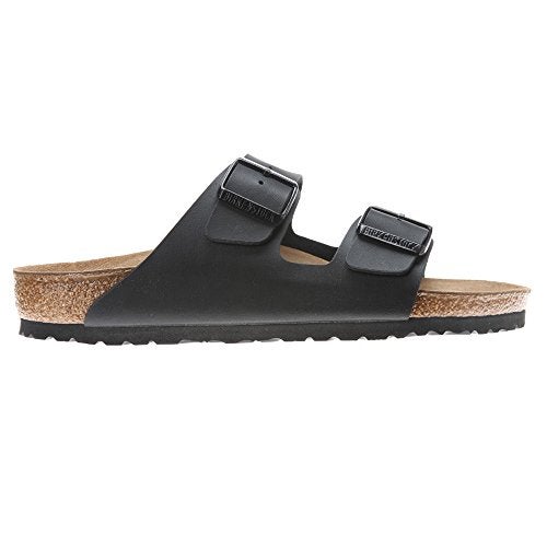 Birkenstock Unisex Arizona Sandal,Black Birko-Flor,39 M EU - Image 4