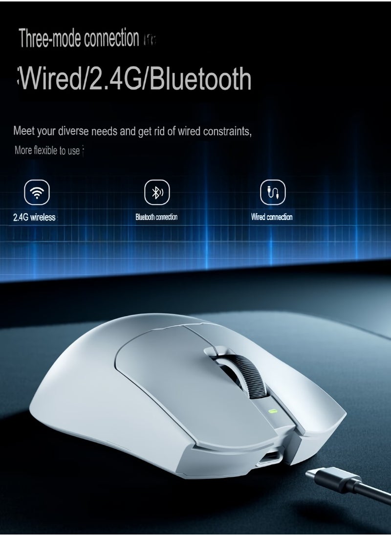 S9 Ultra Bluetooth Mouse, Comfortable Grip Lightweight Wireless Gaming Mouse With 100 Plus Hours Battery Life, Portable Rechargeable Computer Mouse For Gaming Office Home, (1pc, S9 Ultra Black)  - Image 2