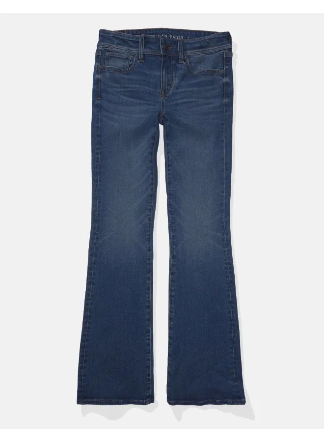 American Eagle AE Ne(x)t Level Low-Rise Kick Bootcut Jean