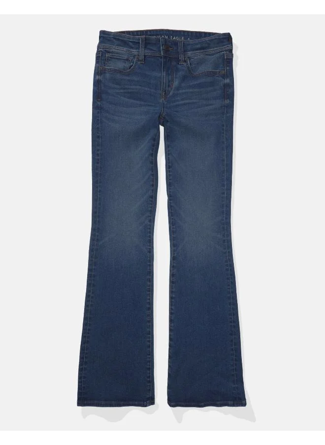 American Eagle AE Ne(x)t Level Low-Rise Kick Bootcut Jean