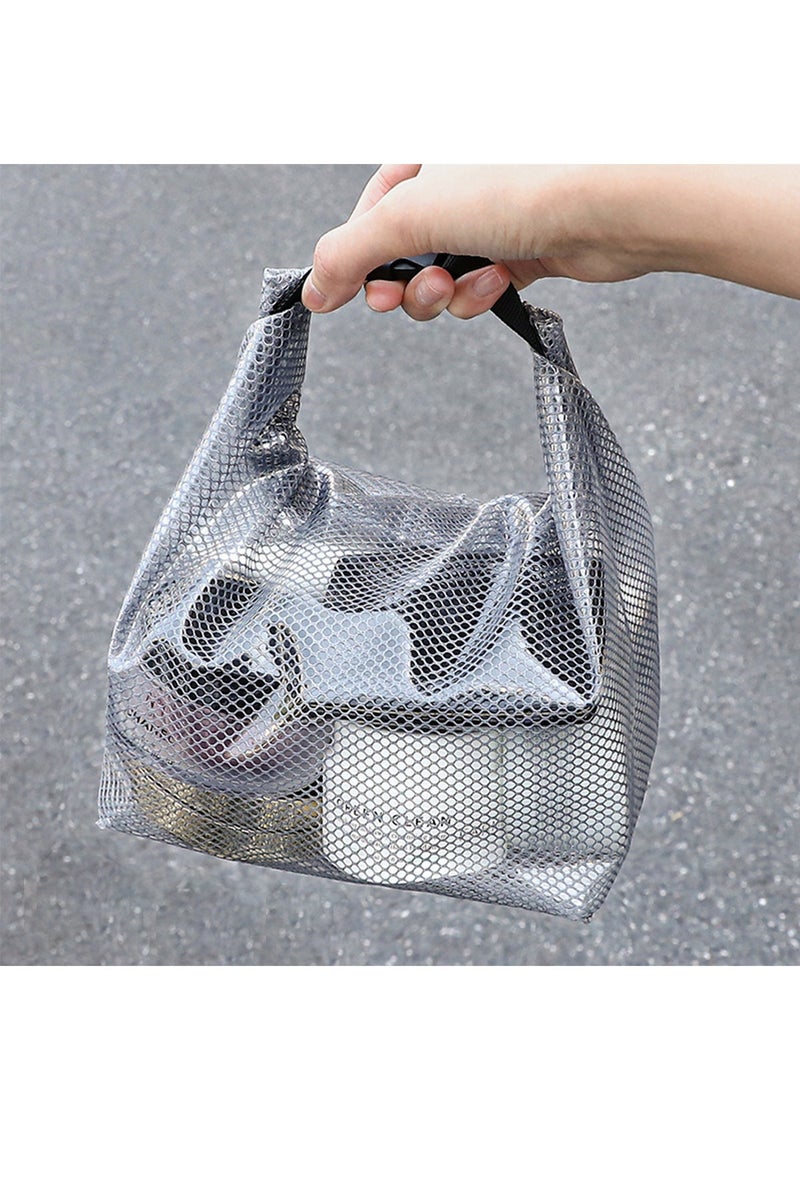 Clear Toiletry Bag, Makeup Bag Water Resistant Leak Proof, Travel Essential Carry On Makeup Cosmetic Bag for Women - Image 1