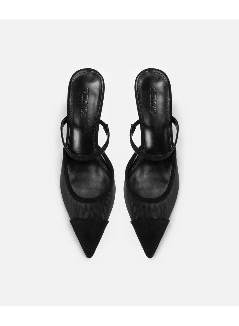 Ipekyol  Mesh heeled mules for Women | Best Price UAE