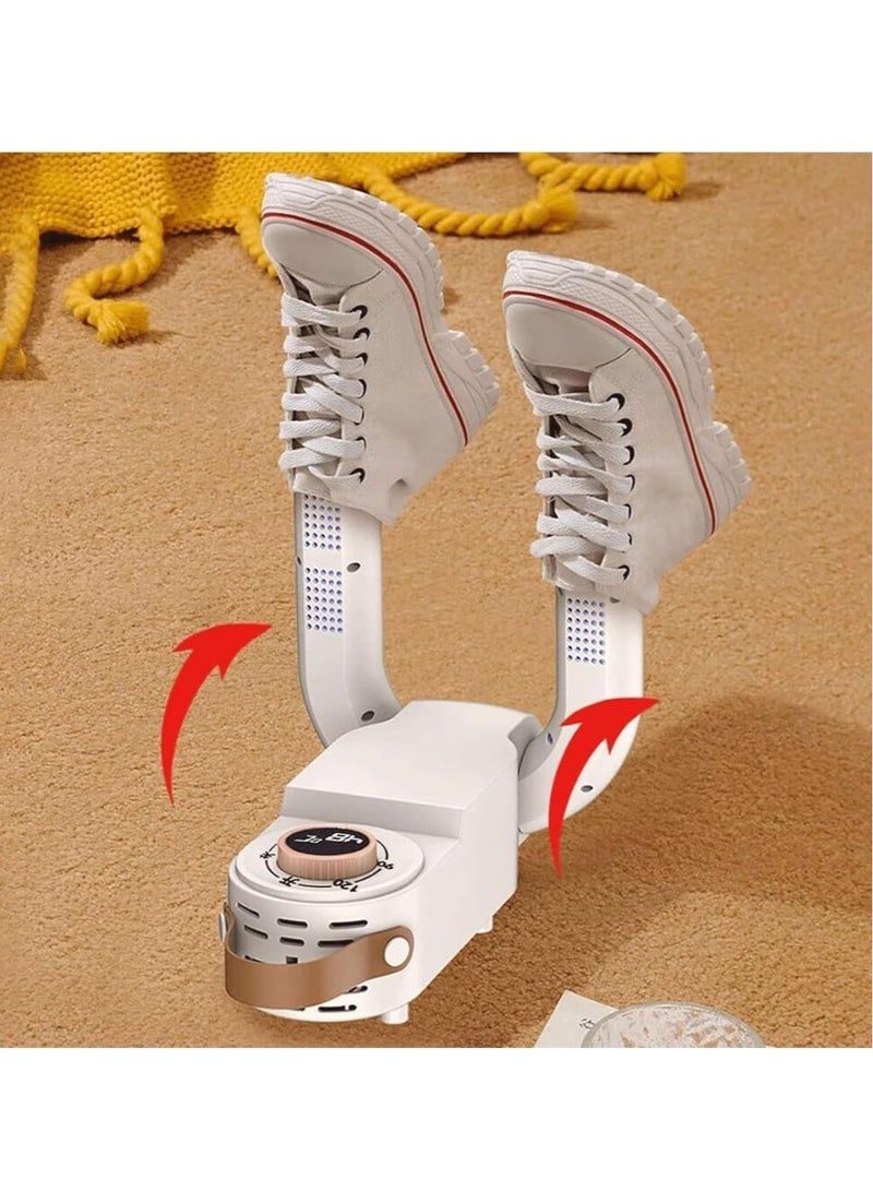 BlueFire High-Quality Foldable Shoe Dryer with Adjustable Temperature – 360° Quick Drying Boot Heater for Sports Shoes, Leather Shoes, Gloves, and Wet Footwear, Intelligent Dehumidifier for Fast and Safe Drying - Image 4