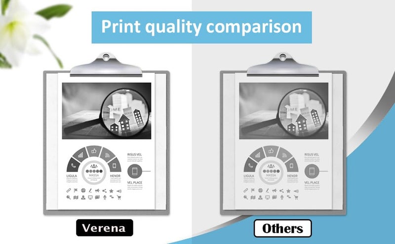 Verena Refill Kit Compatible for Canon Pixma E470, E470, E477, E400, E410, E417, E560, E3370, E4570, MG2577S Printers Cartridges (2BK & 1Syring,Suction Tool) - Image 4