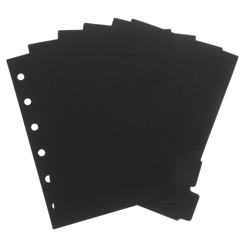 6 Sheet Binder Dividers with Tabs for Ring Notebook Office Organization - Image 2