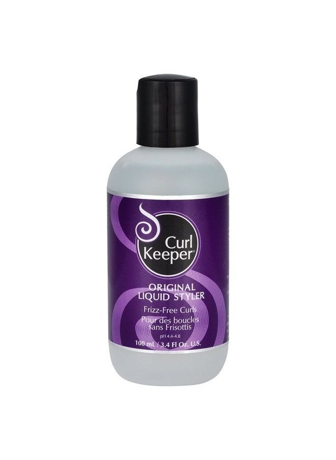 Curl Keeper Original: Total Control in All Weather Conditions for Well Defined, Frizz-Free Curls with No Product Build Up 3.4 oz  - Image 1
