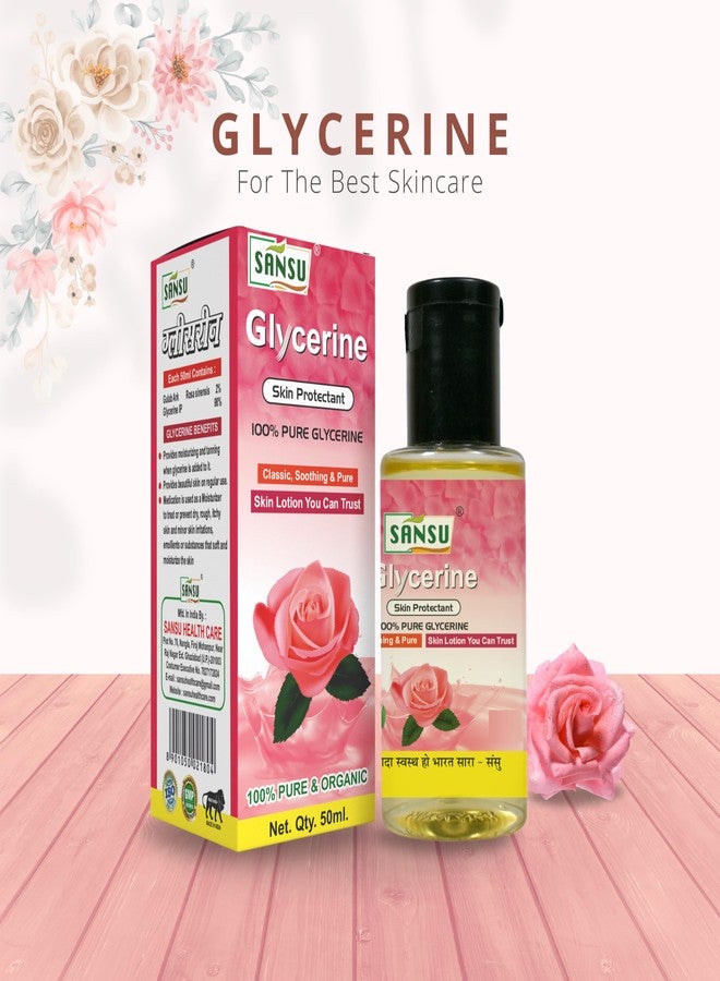 Sansu Natural Glycerine 100ml (Pack of 7) for Face, skin, lotion, classic & pure. - Image 5