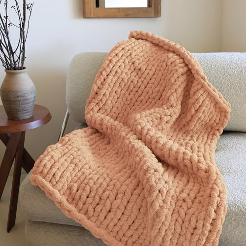 mellobello Jumbo Chunky Yarn for Hand Knitting - Super Thick Chenille Chunky Yarn for Crocheting - Extra Soft Bulky Fluffy Blanket Big Yarn 8 Jumbo Pack (27yds,8 oz Each Skein) - Image 2