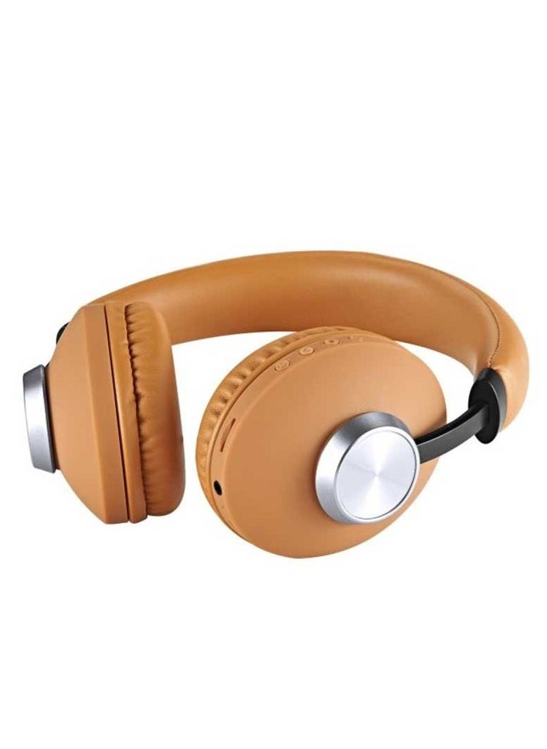 Sodo 1007 Wireless Headphone With Microphone - Brown - pzsku/Z3819BBDBE248FCEA2AC2Z/45/_/1738744987/f56b9e80-ab85-4ef9-81bd-0614654b8774