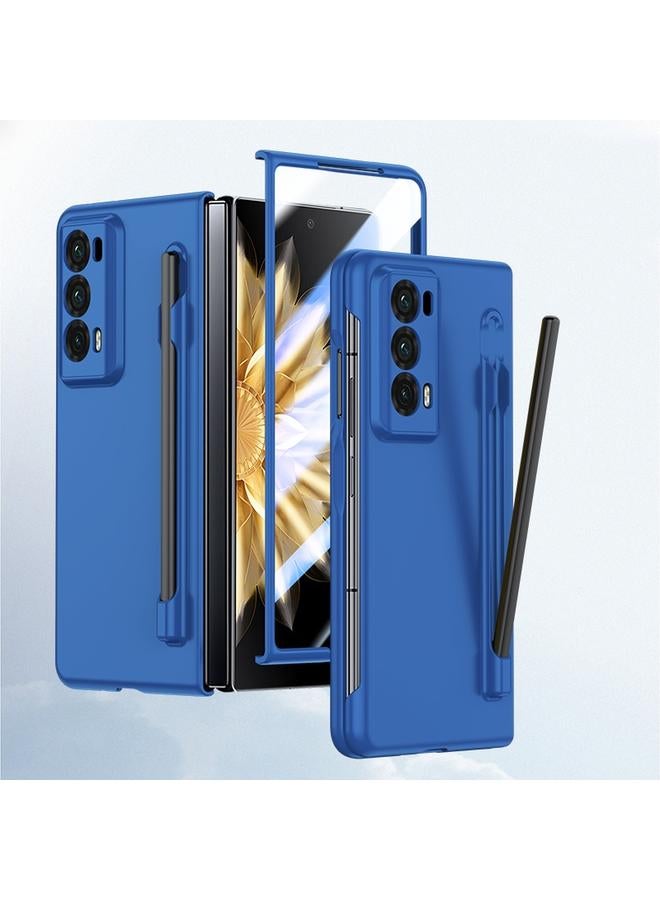 اس-توب جراب لهاتف Honor Magic V2 مزود بملمس جلدي مدمج مع قلم/صندوق أقلام - Image 1