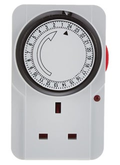 Festive Gallery Electronic Plug In Timer Switch 24-Hour Programme Plug-In Timer is a versatile and easy-to-use device designed to automate the operation of electrical appliances.  - Image 1