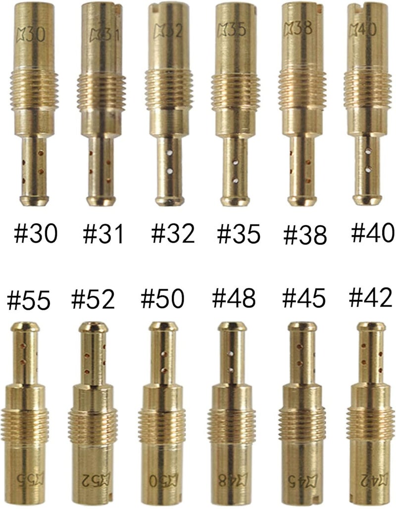 marddpair 12pcs Slow/Pilot Jet Set for Carburetors - Image 1