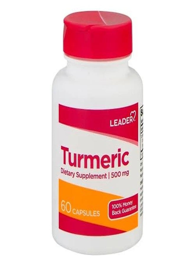 Leader Turmeric 500MG Capsules 60 Ct. - Image 1