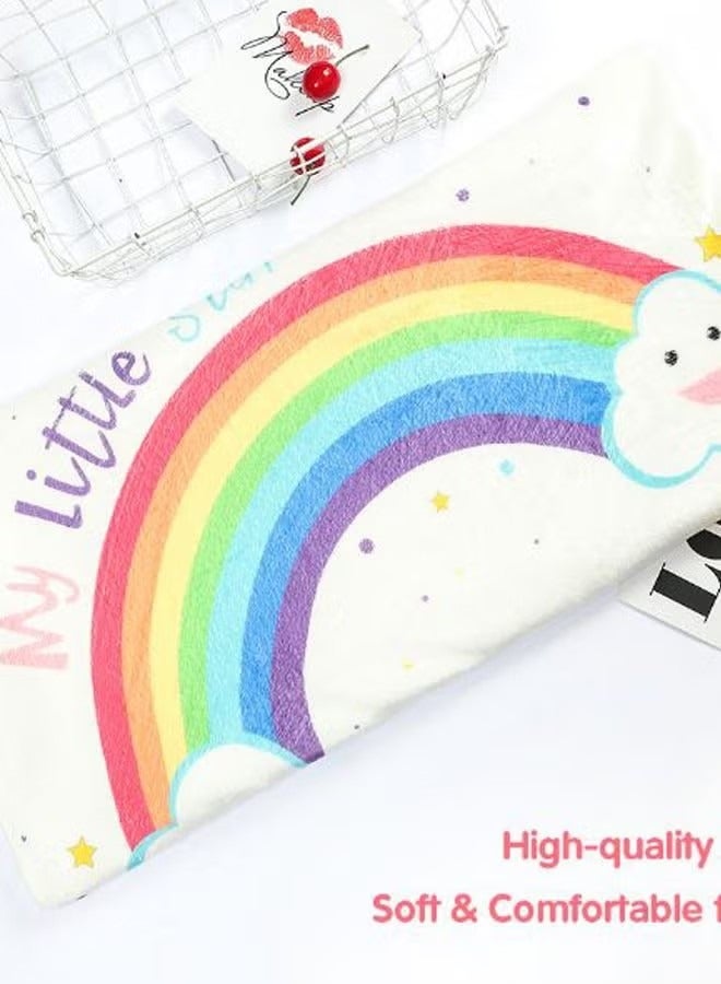 Goolsky Organic Baby Monthly Milestone Blanket for Boy or Girl Back Blanket with Stars, 1-12 Months Milestones - Image 2