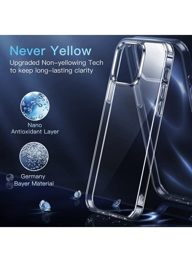 CASEKOO CASEKOO for iPhone 13 Pro Max Case Crystal Clear, [Not Yellowing] [Military-Drop Protection] Shockproof Protective for iPhone 13 ProMax Phone Case 6.7 inch 2021, Clear  - Image 2