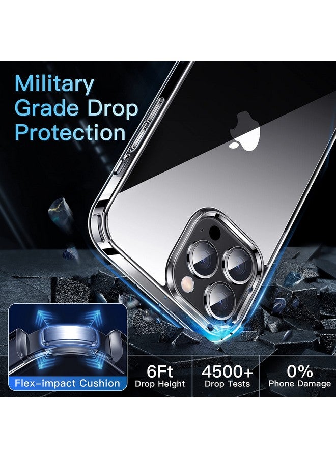 CASEKOO CASEKOO for iPhone 13 Pro Max Case Crystal Clear, [Not Yellowing] [Military-Drop Protection] Shockproof Protective for iPhone 13 ProMax Phone Case 6.7 inch 2021, Clear  - Image 3