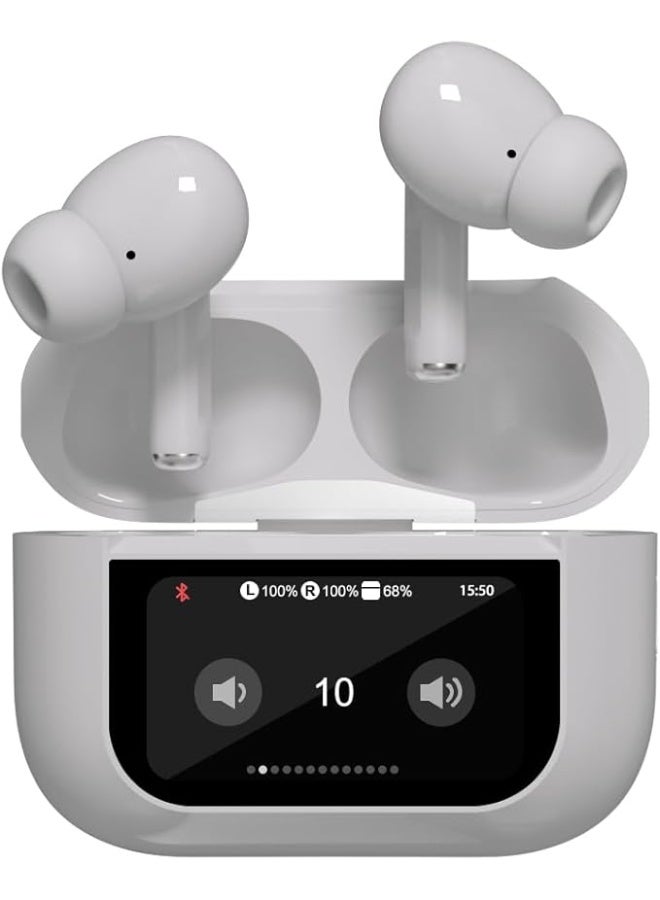 HiFi Wireless Earbuds with ANC, 14mm Dynamic Driver, Multi-Sound Modes, Smart Display Charging Case – Bluetooth 5.3 - Image 1