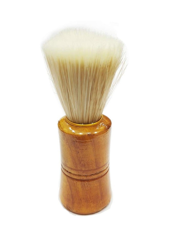 Foreign Holics Shaving Brush For Men Wooden Handle Smooth and Soft Bristle & Boys - Image 1