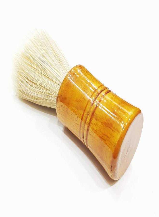Foreign Holics Shaving Brush For Men Wooden Handle Smooth and Soft Bristle & Boys - Image 2