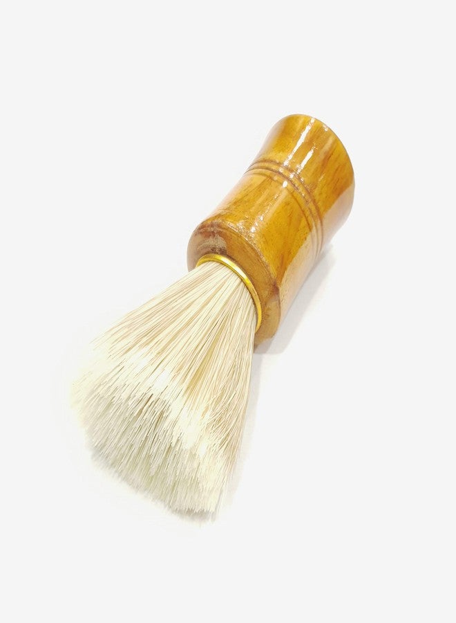 Foreign Holics Shaving Brush For Men Wooden Handle Smooth and Soft Bristle & Boys - Image 4