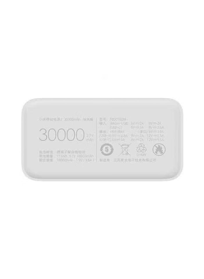 ELTRAZONE Xiaomi Power Bank 3 – 30,000mAh PB3018ZM – 3 USB Ports, Type-C, 18W Fast Charging, Portable External Battery – High Capacity Powerbank for Phones, Tablets, and More - Image 4