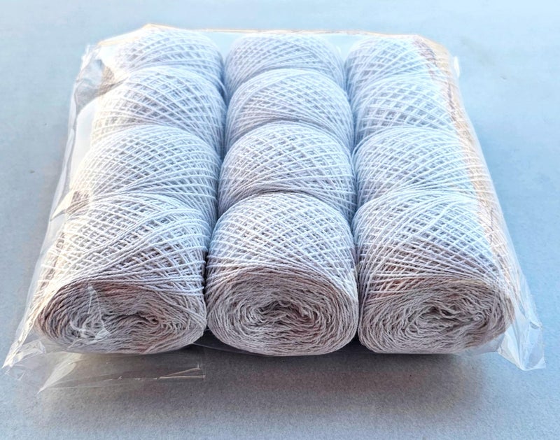 SSKR White Cotton Thread for Flower Tying and Garland Making, Craft Work - Pack of 6 Pcs | Size : 50 Metre Long - Image 3