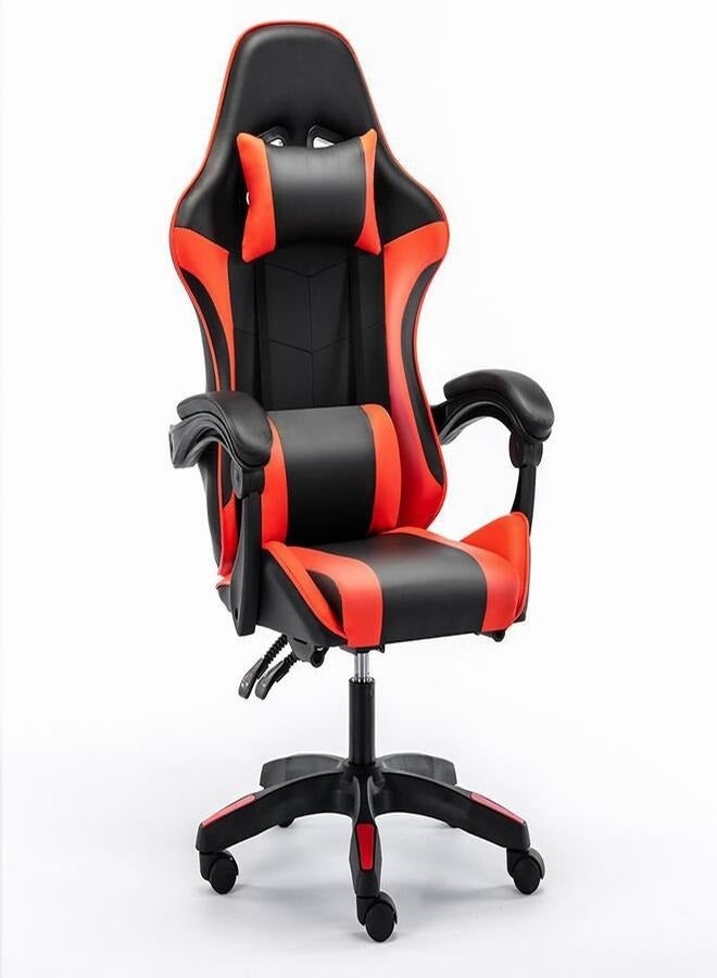 Adjustable gaming chair with two cushions 