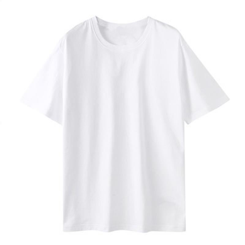 Summer thin linen cotton and linen sports sweatpants mens loose all-match Ice Silk summer cropped casual pants mens pants White short sleeve is not pants