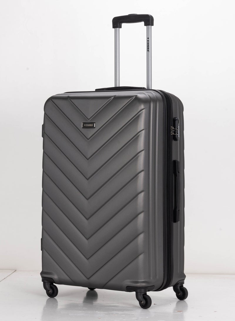 ستارجولد 4 عبوات من عربة أمتعة مقفلة ذات رقم دوار للجانب الصلب - Image 2