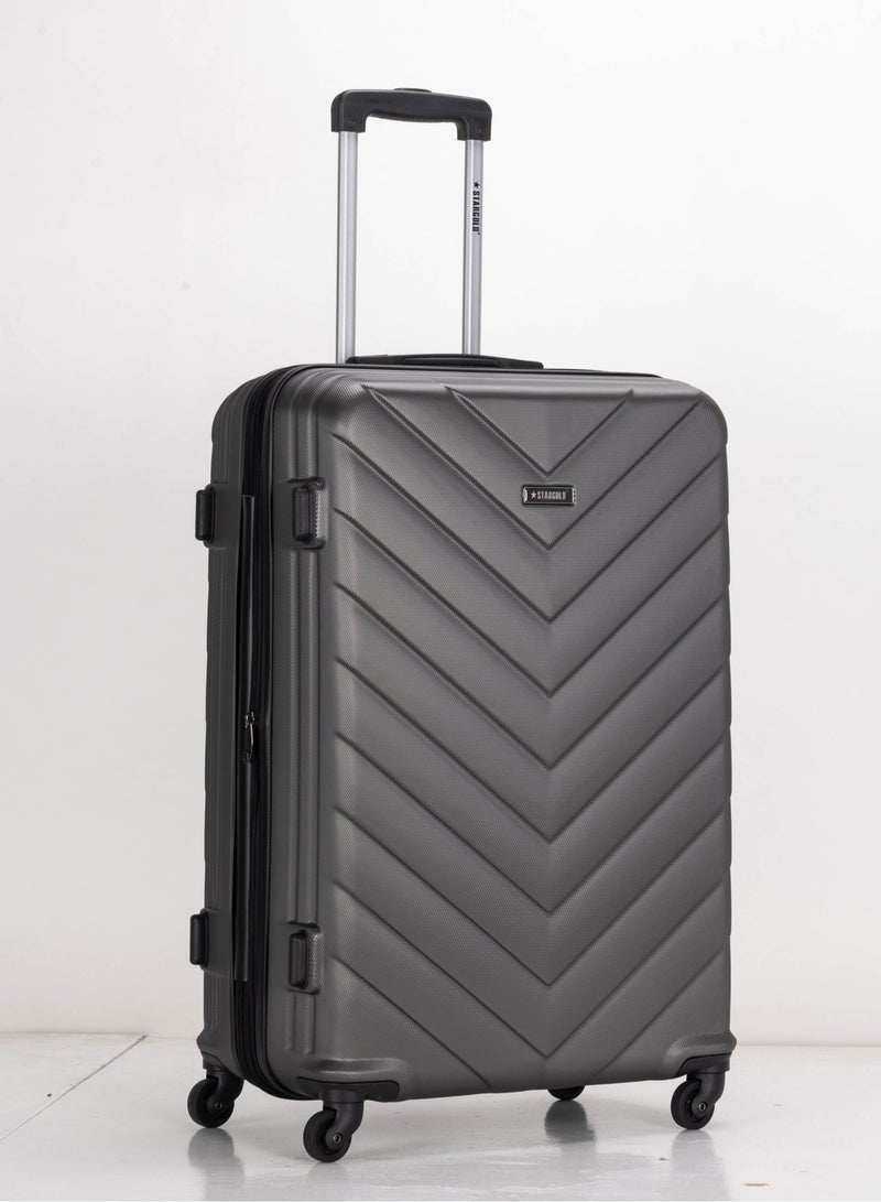 ستارجولد 4 عبوات من عربة أمتعة مقفلة ذات رقم دوار للجانب الصلب - Image 3