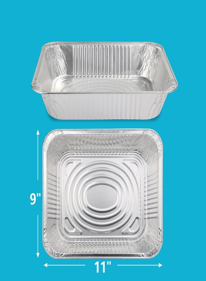 WAWINY 9x13 Aluminum Pans, 20PCS Extra Heavy Duty Disposable Foil Pans for Family Parties And Outdoor Camping, Can Be Used For Baking, Freezing Food, And Serving food - Image 2