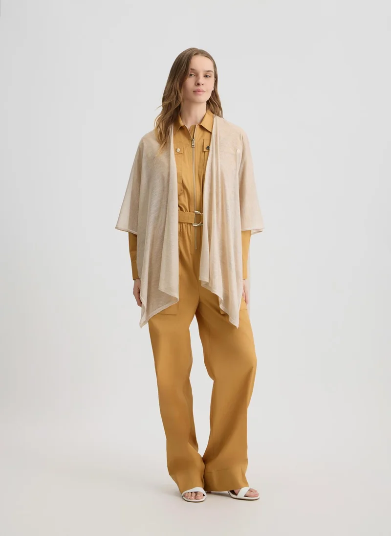Liu Jo Lurex® knit poncho