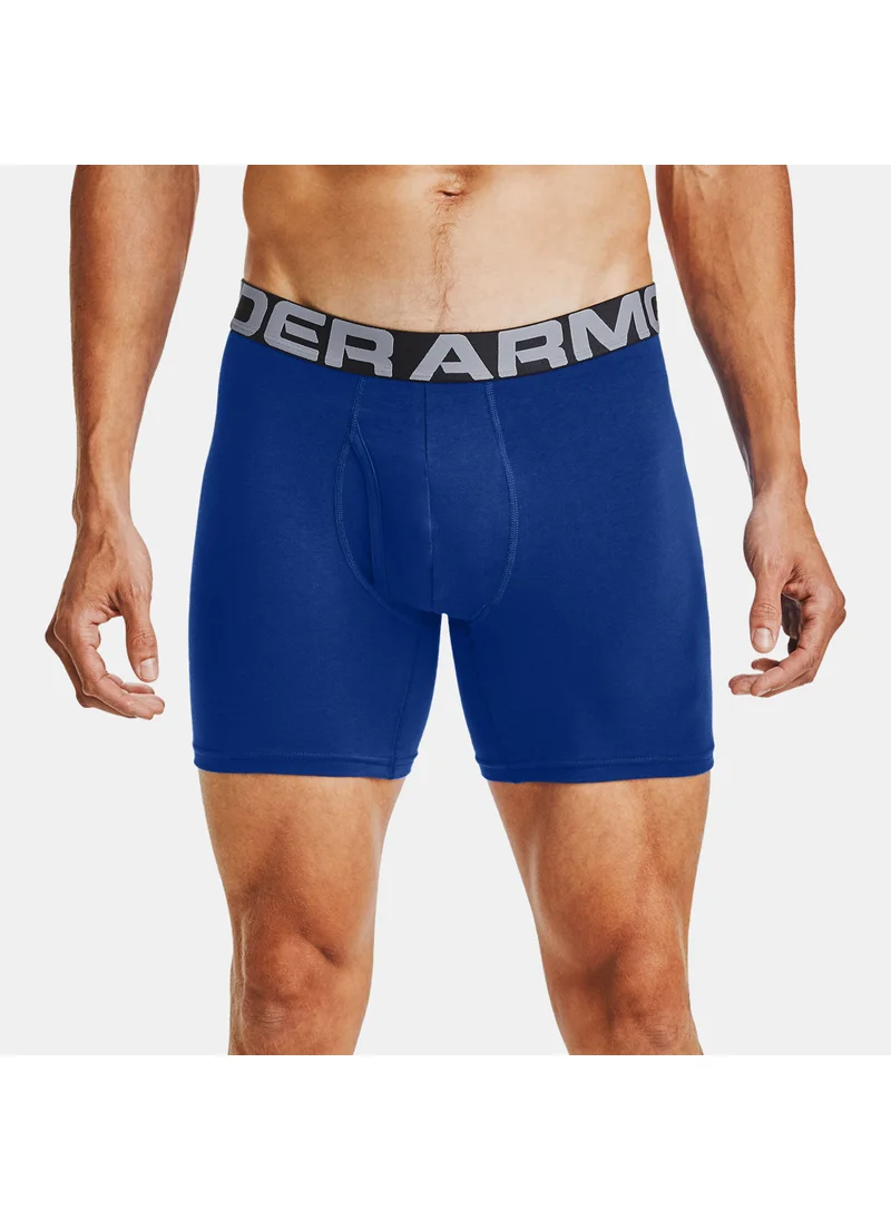 UNDER ARMOUR Men's Charged Cotton® Boxerjock® Boxers (3 Pack)