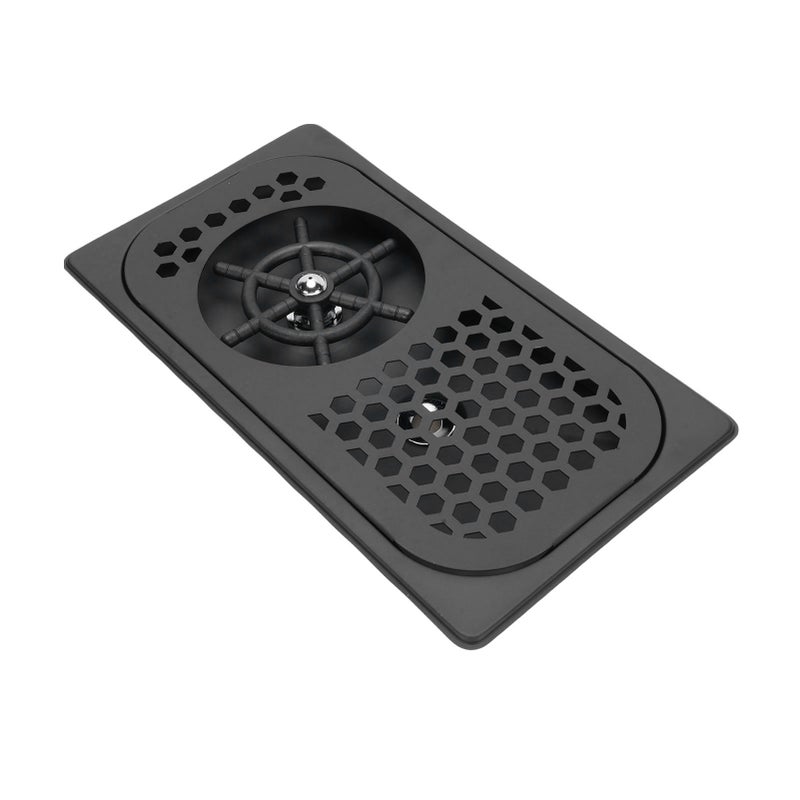 Stainless Steel Glass Rinser: High Pressure Multi Angle Spray Cup Washer - Drain Drip Tray Design Glass Sink Rinser for Home Kitchen, Cafe, Bar, Restaurant - Image 5