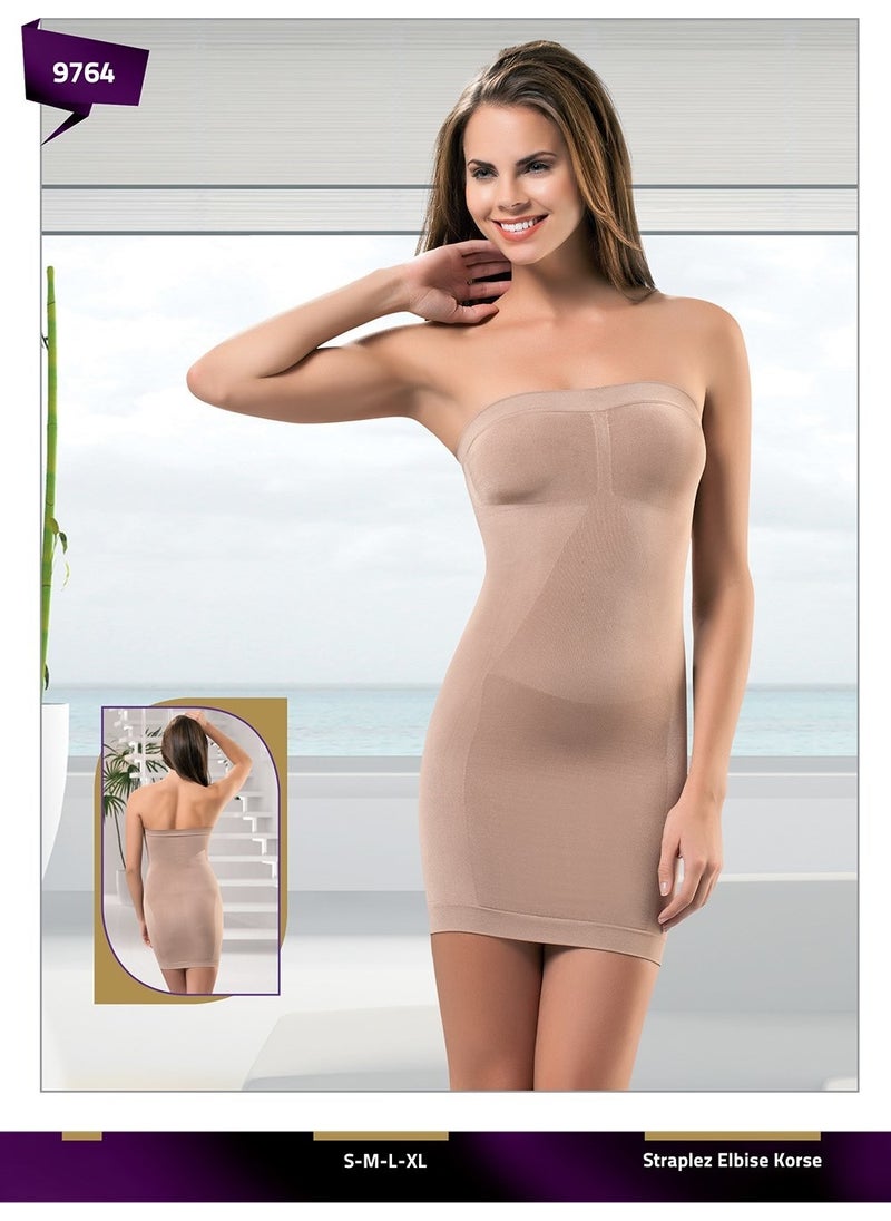 Formfit Size Reducing Seamless Seamless Strapless Dress Corset 