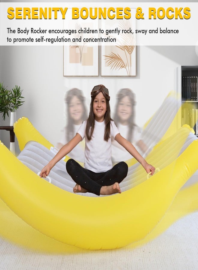 Wdmiya New Upgraded Sensory Chair for Kids, Sensory Room Children Rocking Chair, Air Cloud Inflatable Sensory Chair, Autism Sensory Products Training, Crash Pads for Toddler Old Boy Girl Gifts - Image 5