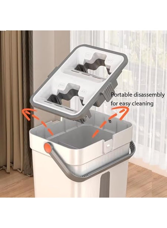 A practical mop and floor bucket to facilitate quick and efficient floor cleaning with minimal effort. - Image 2