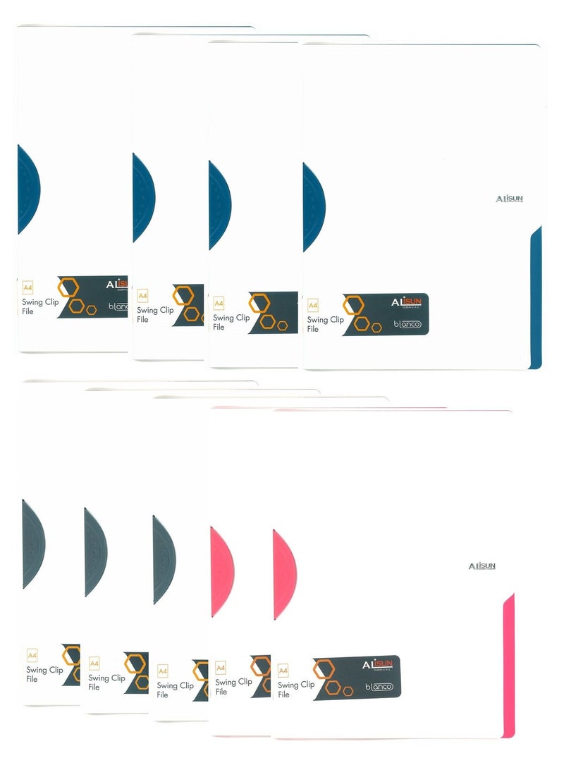 Alisun - 9-Swing Clip File A4 Size - Image 1