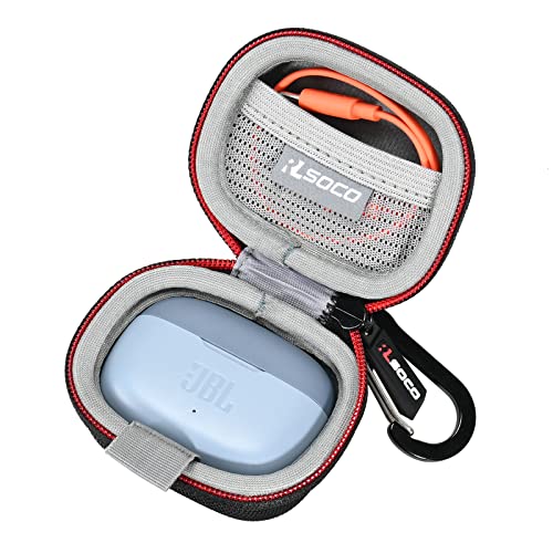RLSOCO حافظة RLSOCO لجهاز JBL Vibe Beam/Vibe Beam 2/Tune Beam 2/Tune 230NC TWS/Vibe 200TWS/Tune Beam/Tune 130NC TWS/Wave 200 سماعات أذن لاسلكية حقيقية مع خاصية إلغاء الضوضاء (الحافظة فقط) - Image 1
