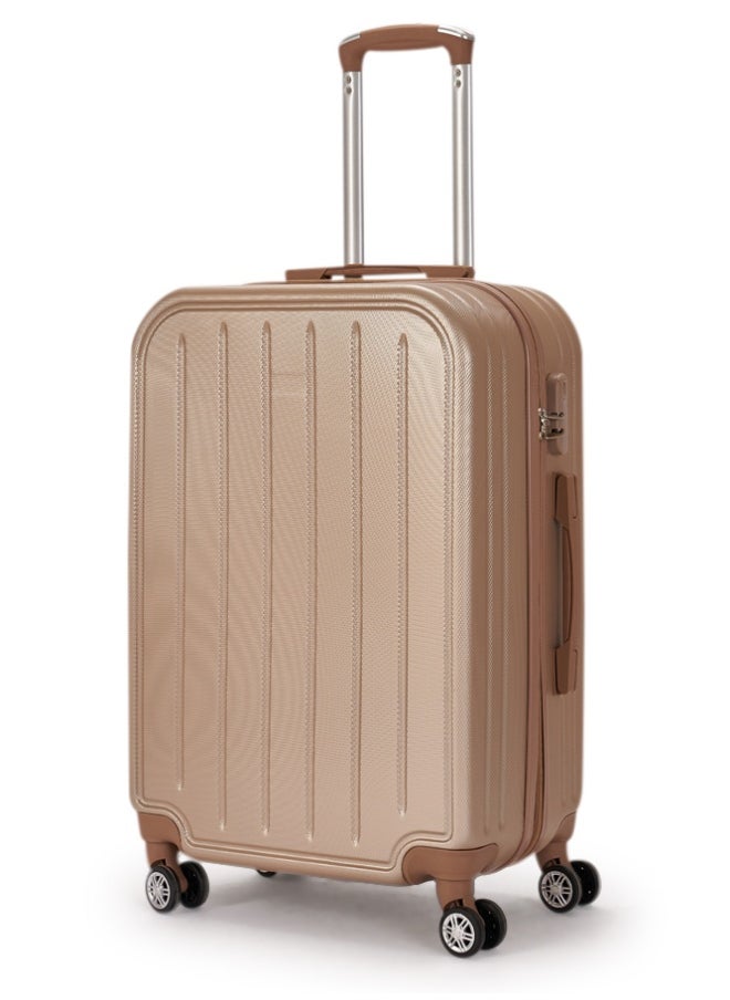 ليمرا طقم شنط سفر مكون من 6 حقائب أمتعة لون ذهبي بمقاس 32"/28"/24"/20"/16"/12 انش  - Image 3