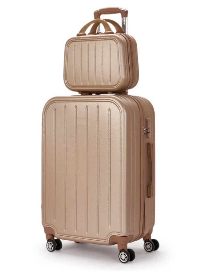 LIMRA A travel bag set consisting of 6 luggage bags Gold color, size 32"/28"/24"/20"/16"/12 inches
