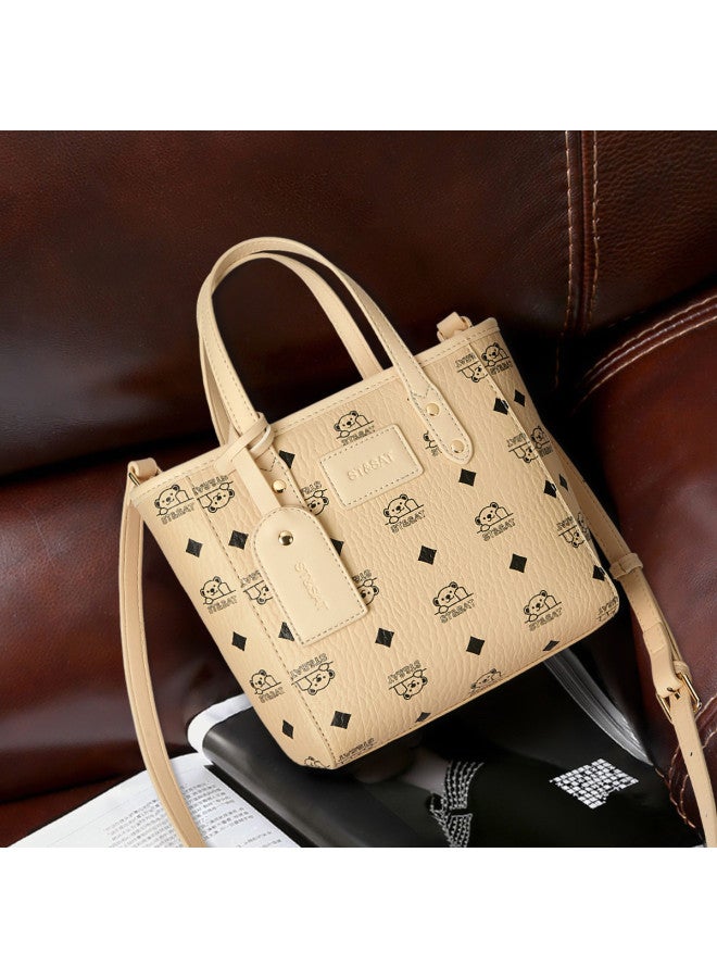 St&Sat Women's Tote Bag, Light Luxury Large Capacity Handbag, Shoulder Bag, Crossbody Bag, Tote - Image 4