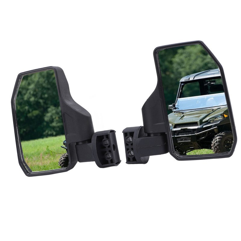 Utv Side Mirror: 4 X 7.2 In Shatterproof Tempered Glass - Foldable Adjustable Clear Visibility Off Road Mirror For Utv With 1 5/8in To 2 In Round Tube Roll Cage - Image 5